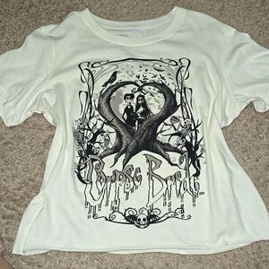 Corpse bride crop top